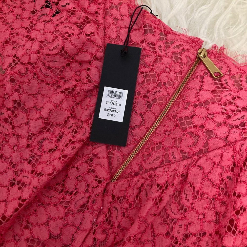 RACHEL ZOE Off-The-Shoulder Mini Adelyn Dress - Picture 12 of 12